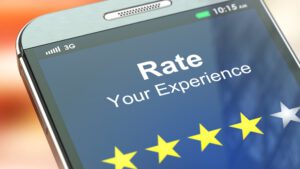 Mobile phone star rating