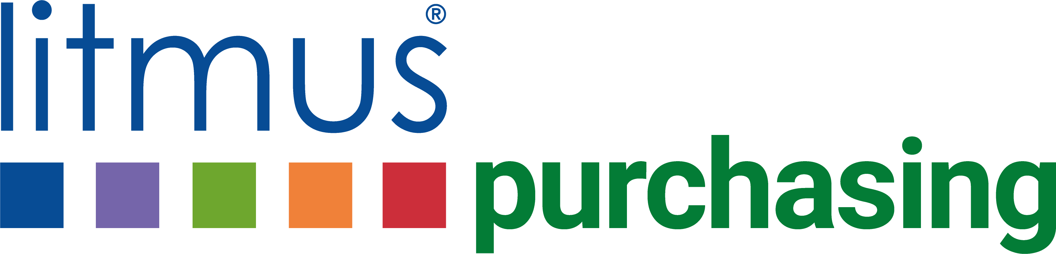 Litmus PURCHASING Logo with R