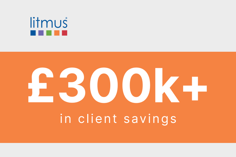 Litmus Saves Their Clients £300K in Six Months Through Their Monitoring Service